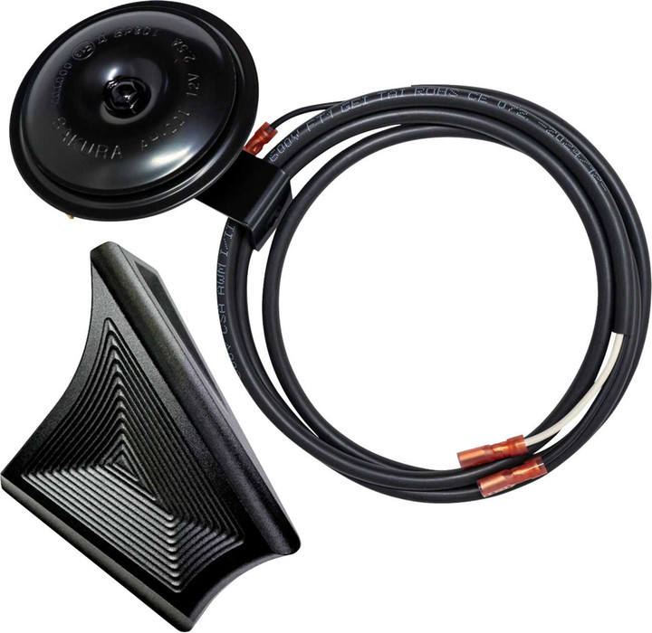 KODLIN USA Vektor Horn Relocation Kit - Gloss Black KUS25853