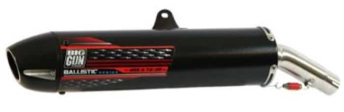 BIG GUN EXHAUST - Ballistic Series - Exaust Honda Slip On 08-1412