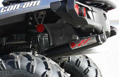 BIG GUN EXHAUST - Evo Utility Series - Exhaust Can Am Slip On 12-6852