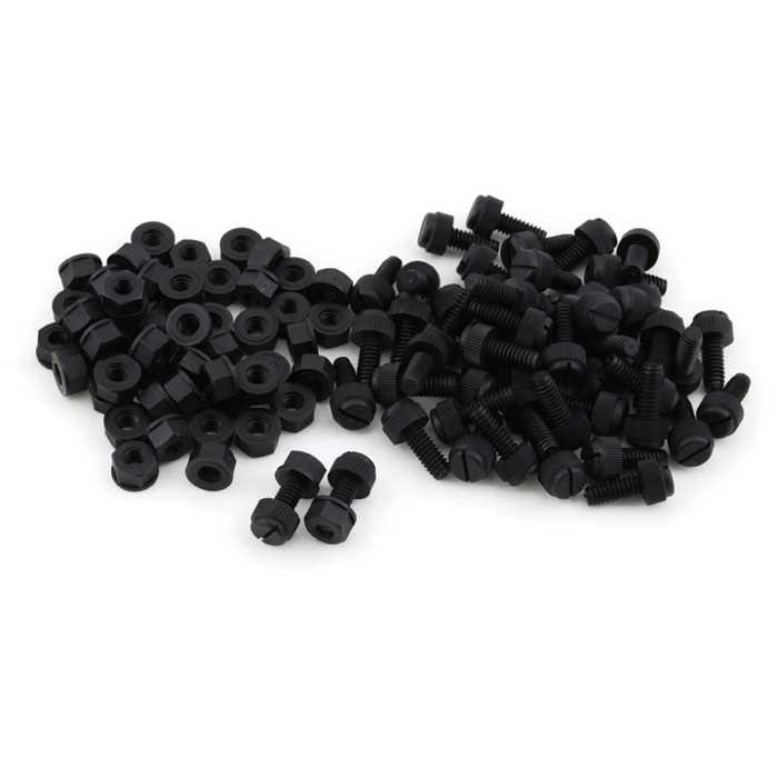 BOLT LPFB50 License Plate Bolts/Nuts 50/Pk