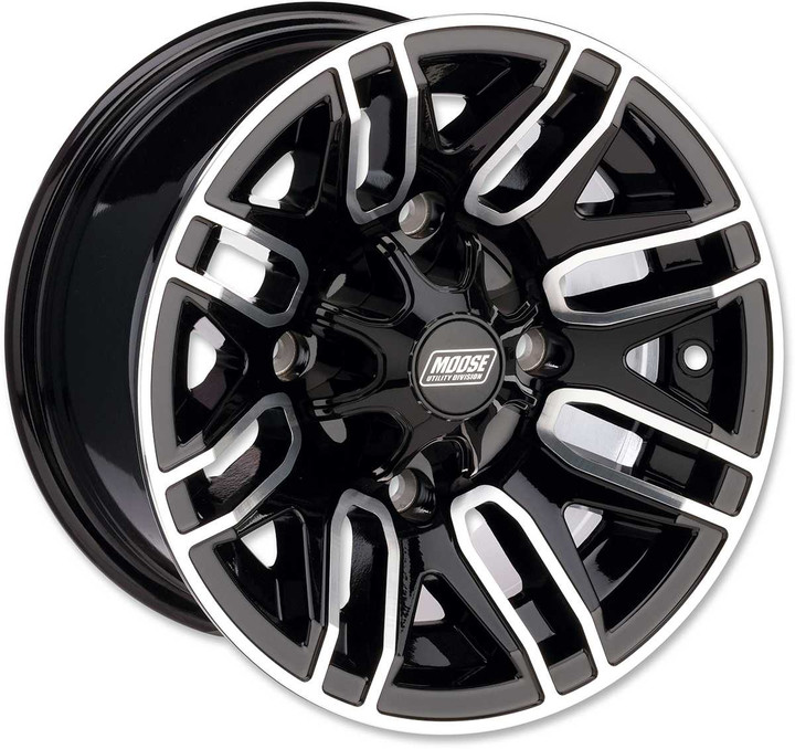 MOOSE OFFROAD Wheel - 112X - Front - Black - 12x7 - 4/136 - 4+3