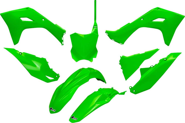UFO Restyle Body Kit - Florescent Green - KX 250/450 F KAKIT231@AFLU