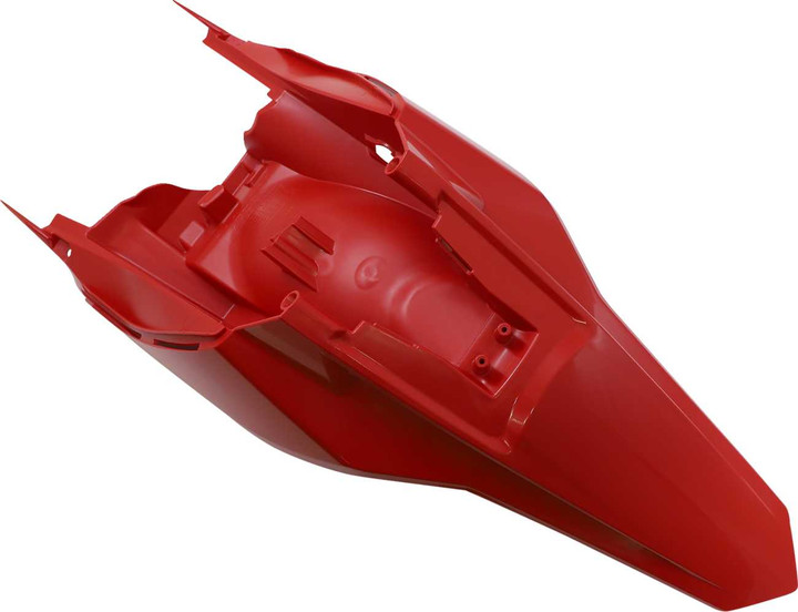 UFO MX Rear Fender - With side panels - Red GG07104-062