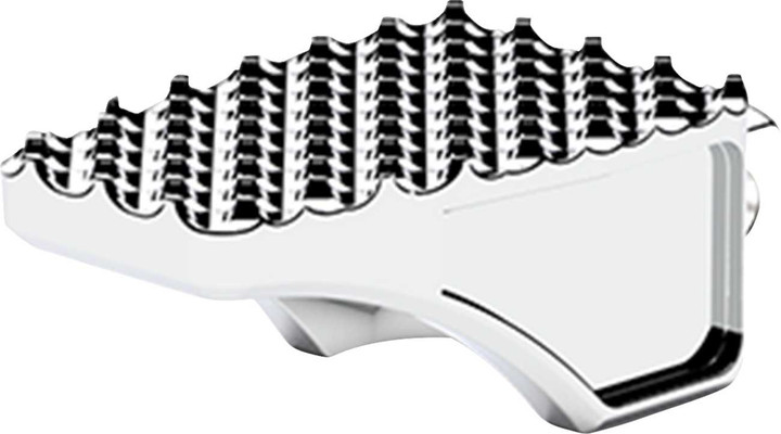LA CHOPPERS County Line Billet Foot Pegs - Rear - Chrome LA-P100-02C