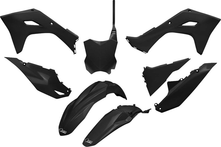 UFO Restyle Body Kit - Black - KX 250/450 F KAKIT231@001