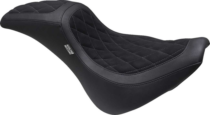 MUSTANG Signature Series Fastback - Vinyl/Alcantara - Diamond Stitch w/ Gun Metal Thread - FX '18-'25 76321GM