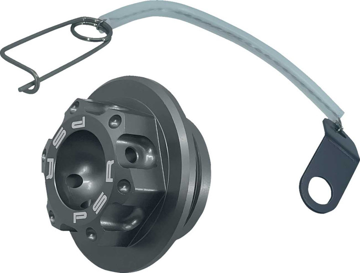 PSR Oil Cap Kit - Gunmetal - M22 x 1.5 - BMW/Ducati 00-01312-29