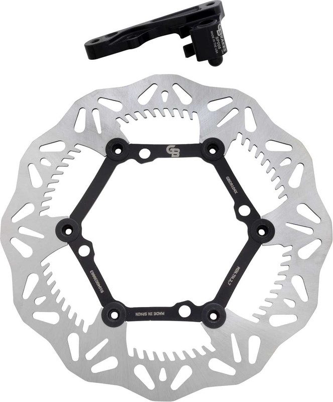 GBRAKES Brake Rotor Kit With Bracket - Floating - 270 mm GBDOS9