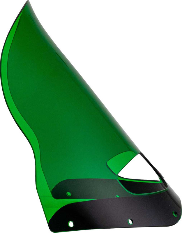 KLOCK WERKS Windshield - Road Warrior Fairing - 15" - Green KWW-06-0622