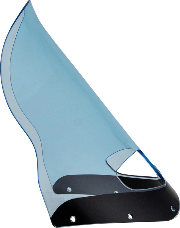 KLOCK WERKS Ice Flare Windshield - 15" - Blue Ice - Road Warrior Fairing KWW-06-0618