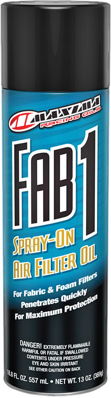 Maxima Fab 1 Spray-On Air Filter Oil 13Oz 61920