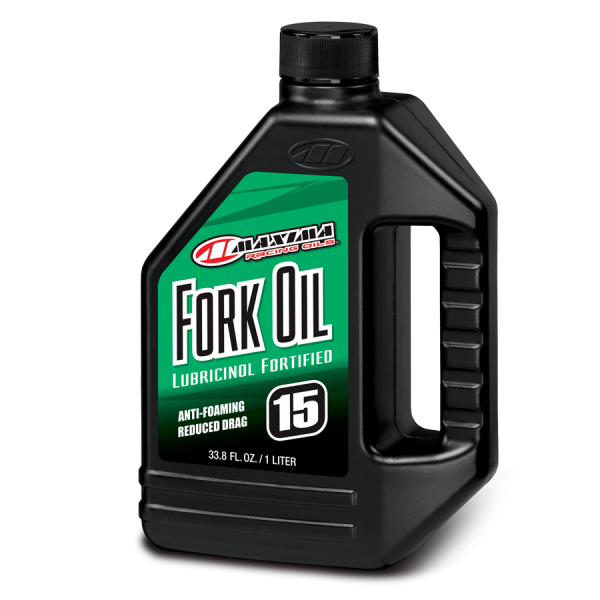 Maxima Fork Oil 15W 1L (12/Case Sold Ea) 56901