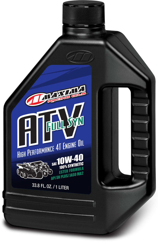Maxima Atv 4T Full Syn Engine Oil 10W40 1Ltr 12/Case 30-87901
