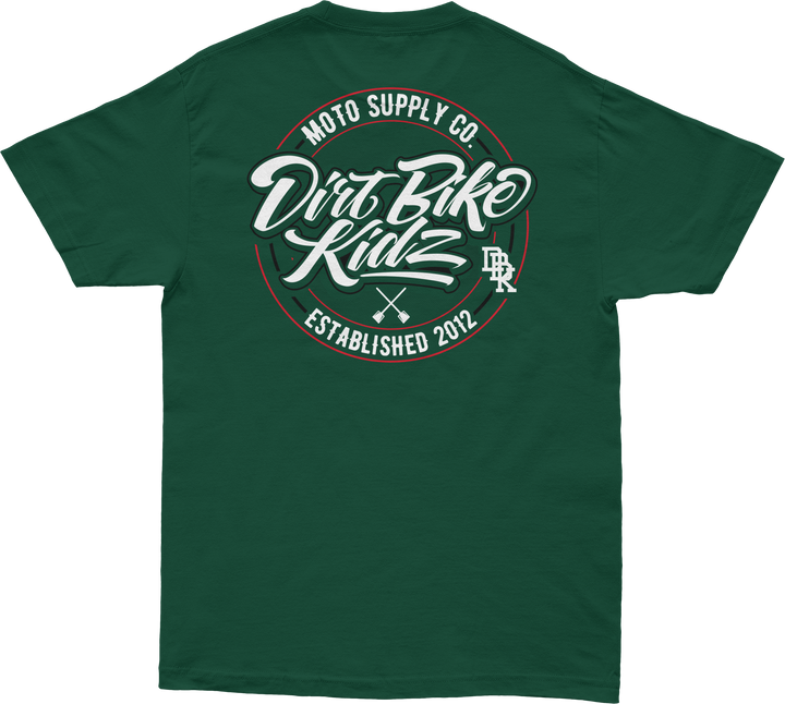 Dbk Supply Co. Tee Forest Green Lg AT-SUPPLYCO-GN-L