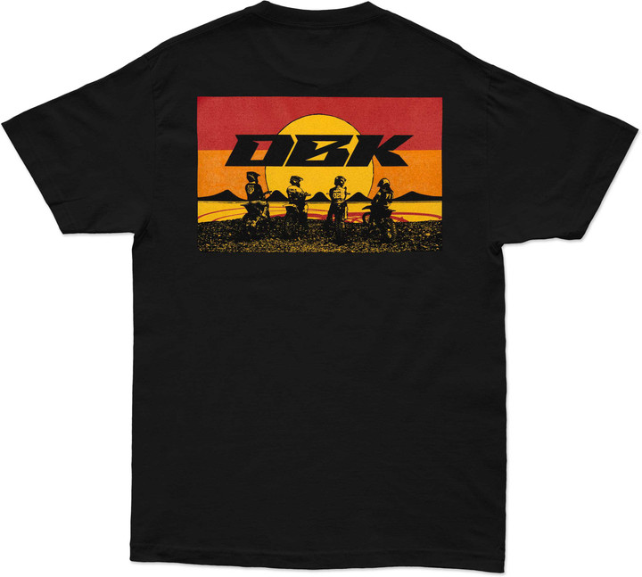 Dbk Sunday Stripe Tee Black 2X AT-SUNDAYSTR-2X