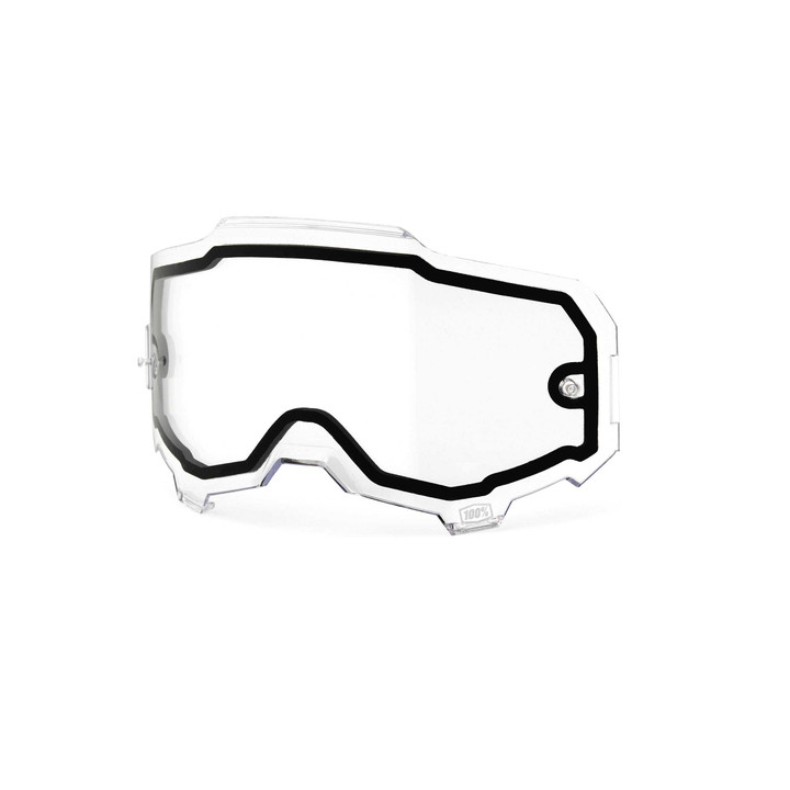 100% Armega/Armatic Dual Dual Pane Clear Lens 59051-00001