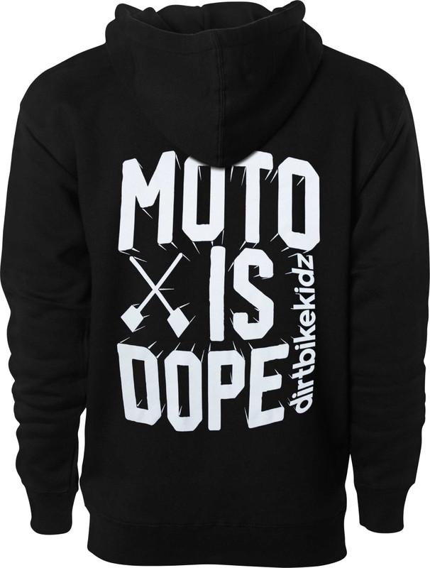 Dbk Moto Is Dope Hoodie Black Sm AH-MOTODOPE-S