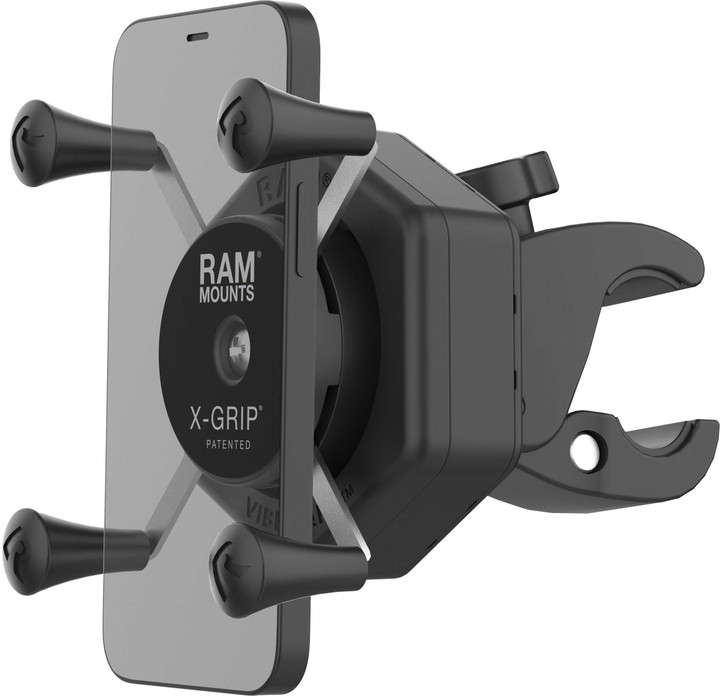 Ram X-Grip Vibe-Safe Phone Mount With Small Tough-Claw RAM-HOL-UN7-462-400