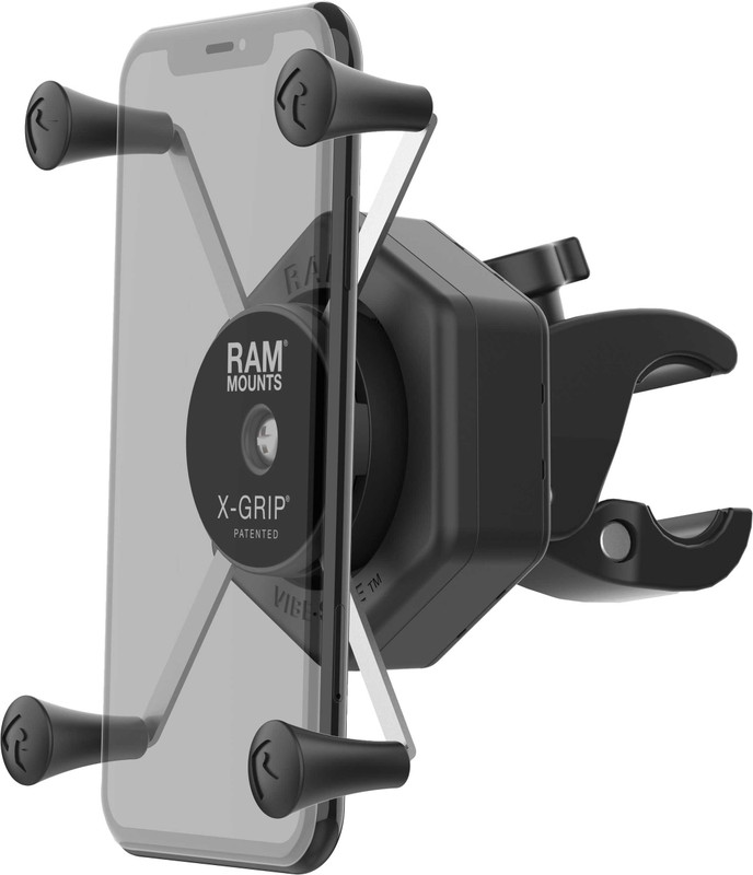 Ram X-Grip Vibe-Safe L Phone Mount With Small Tough-Claw RAM-HOL-UN10-462-400
