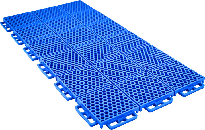 Caliber Protech Flooring Smooth Blue 24 Pc 13612-4