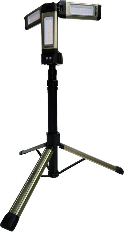 Stkr Tri-Mobile Work Light W/Tripod 2000 Lumen 12681
