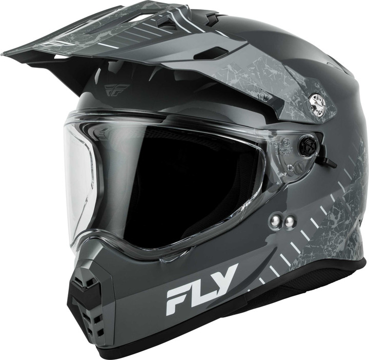 Fly Racing Fly Trekker Granite Helmet Grey/Grey Md 73-7042M