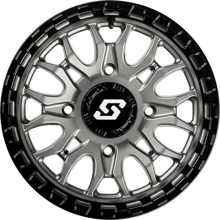 Sedona Ignition Wheel 14X7 4/156 +10Mm Gunmetal/Blk A-S28G-47056+10