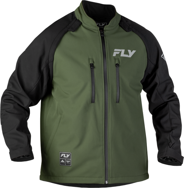 Fly Racing Patrol Jacket Forest Green/Black Xl 380-682X