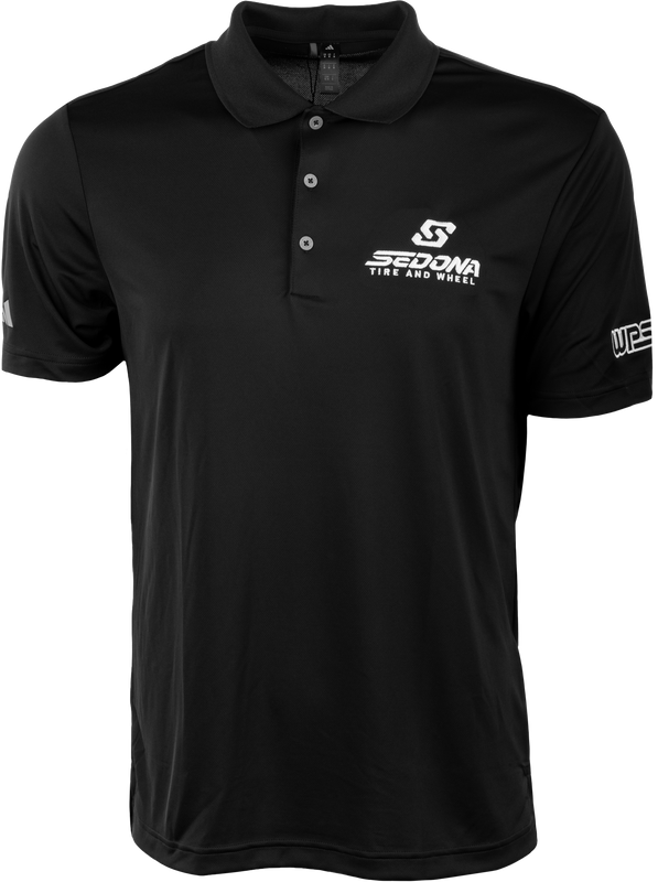 Sedona Sedona Polo Black/White Lg 99-7151L