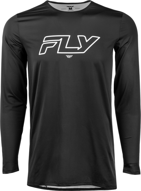 Fly Mtb Enduro Long Sleeve Jersey Black/White 2X 359-2402X