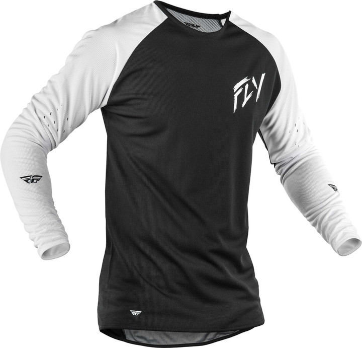 Fly Mtb Gravity Dig Long Sleeve Jersey Black/White Sm 359-322S