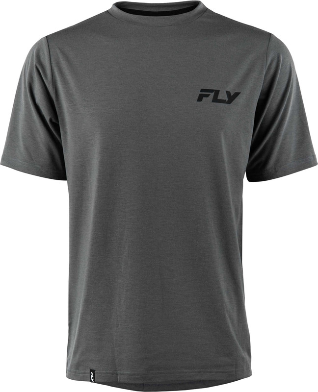 Fly Mtb Trail Tee Grey Sm 359-121S