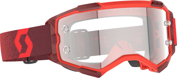 Scott Fury Goggle Red Clear Works 274514-0004113