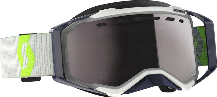Scott Prospect Goggle Snow Cross Grey/Ylw W/Enh Silver Chrome 272846-1120313