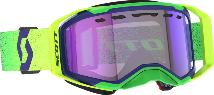Scott Prospect 2.0 Smb Ls Goggle Mdnt Prp/Sfty Ylw Ls Blue Chrm 421502-7914307