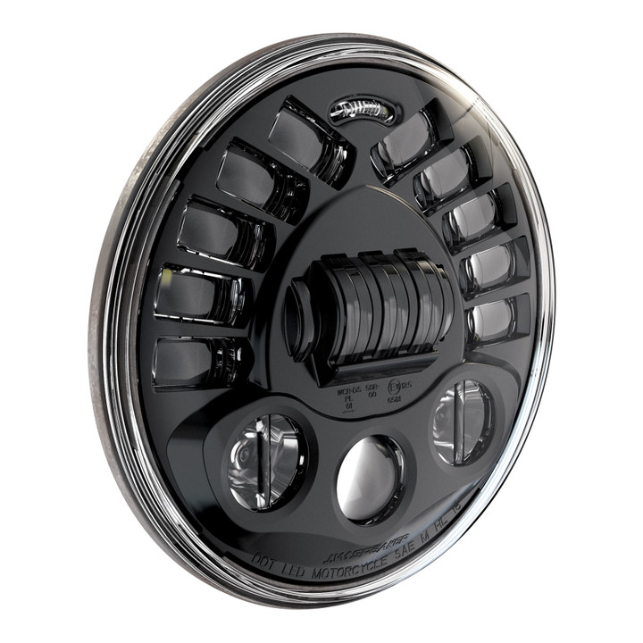 Jw Speaker 8790A2 Adaptive Headlt 7" Blk Bezel 0555011