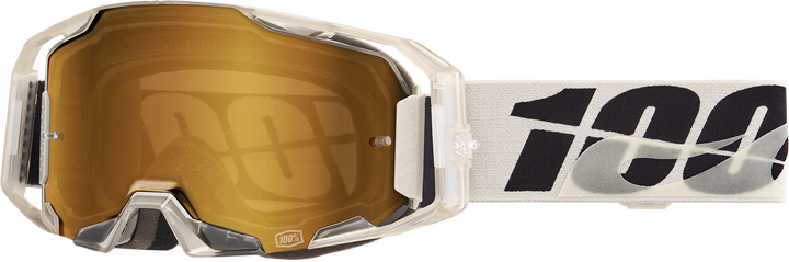 100% Armatic Goggle Pitch Mirror True Gold Lens 50060-00010