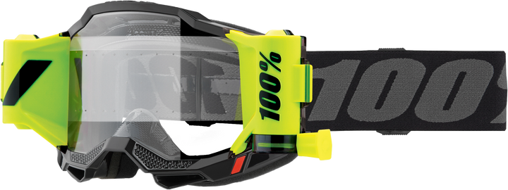 100% Accuri 2 Forecast Goggle Black Clear Lens 50017-00008