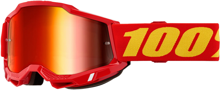 100% Accuri 2 Junior Goggle Red Mirror Red Lens 50025-00013