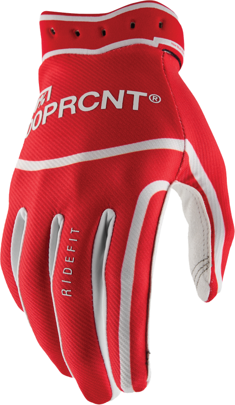 100% Ridefit Gloves Red Xl 10046-00014