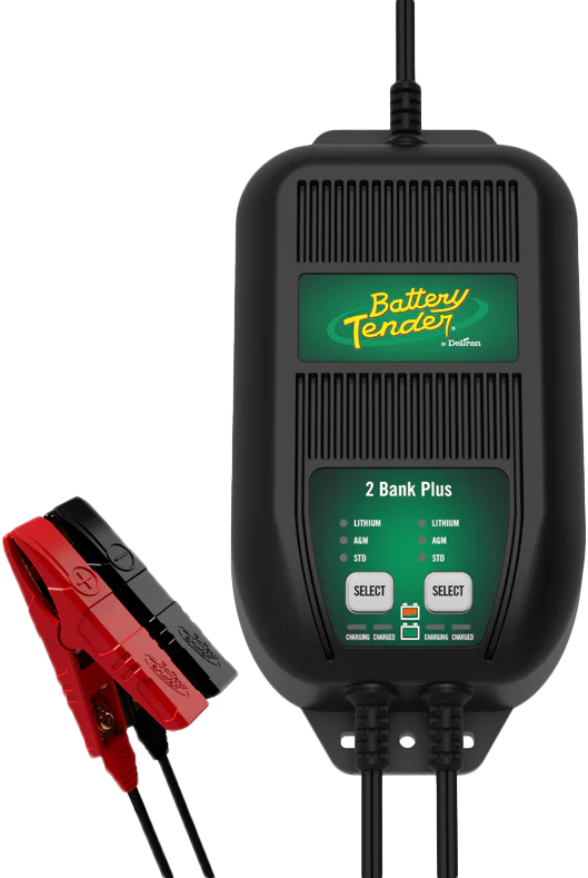 Battery Tender Multiple Bank Plus 2 Station 022-0165-DL-WH