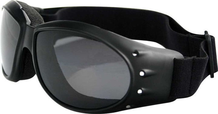 Bobster Cruiser Sunglasses Black W/Smoke Lens BCA001