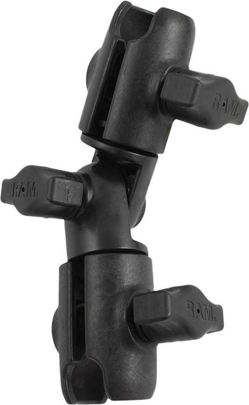 Ram Double Socket Swivel Arm Fits 1" Ball Base 6.25" Long RAP-B-200-2U