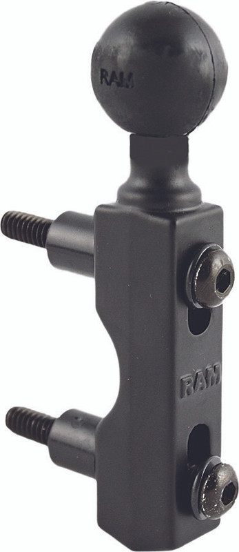 Ram Motorcycle Brake/Clutch Reservoir Base W/1" Ball RAM-B-309-1U