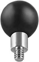 Ram 1" Ball W/ 1/4"-20 Alum St Ud RAM-B-237U
