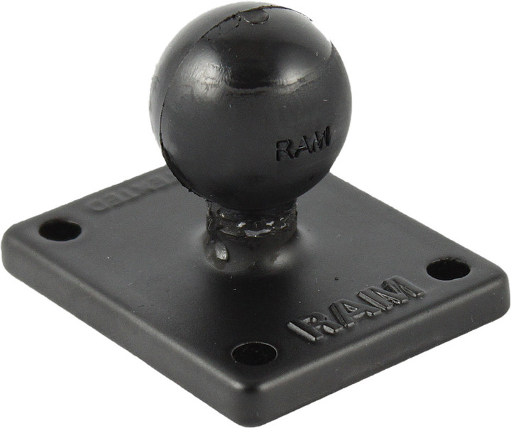 Ram 2"X1.7" Base W/1" Ball Includes Amps Hole Pattern RAM-B-347U