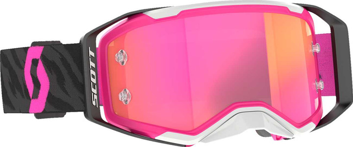 Scott Prospect 2.0 Goggle - Zebra - Black/Pink - Pink Chrome Lens 4214718207340