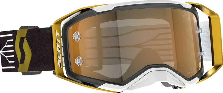 Scott Prospect 2.0 Amp Goggle - Black/Gold - Gold Chrome Lens 4214781236324