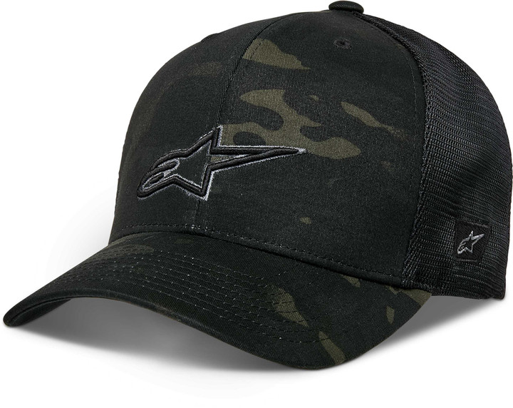 Alpinestars Recon Camo Trucker Hat Black Camo 1235-81470-160-O/S