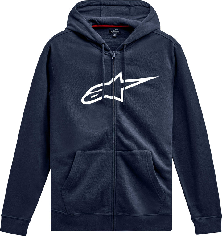 Alpinestars Ageless Zip Hoodie V3 Navy/White 2X 1244-51490-7020-XXL